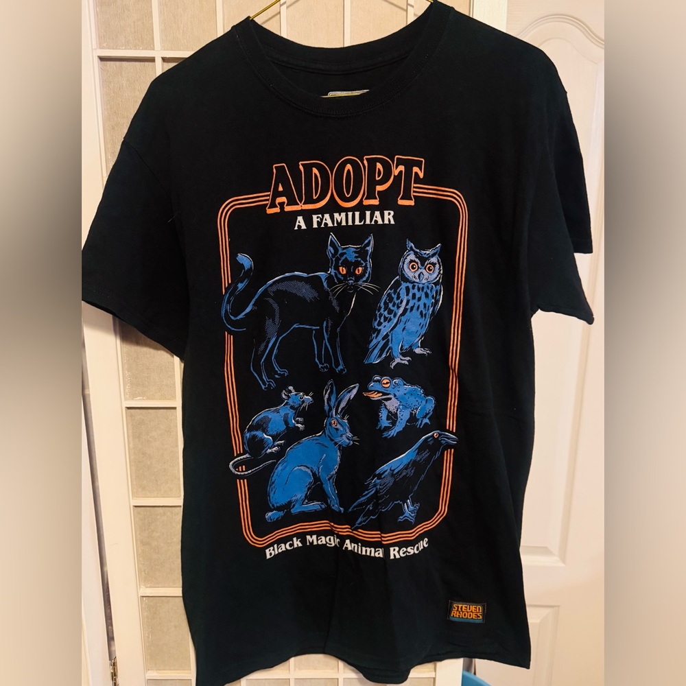 Steven Rhodes Adopt A Familiar Tee